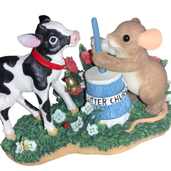 COPY - Fitz and Floyd Charming Tails I’m Butter Because of You Special Edition - Picture 4 of 14